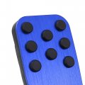 X Autohaux 1 Set Anti Slip Aluminum Alloy Brake And Gas Accelerator Pedal Covers Foot Pads For Dodge Challenger Charger