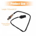 Uxcell Front Right Oxygen Sensor For Audi A4 2009-2016 No 03h906262ab Plastic Metal Black