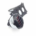 Smt-black Horizontal Vertical Zigzag Style Mount License Plate Bracket 7 X 4 Cd Bk Led Tail Brake Light Integrated Compatible