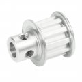 Uxcell Aluminum 10 Teeth 6mm Bore 5 08mm Pitch Timing Belt Pulley For 10mm