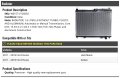 Radiator Compatible With 2011-2018 Ford Fiesta 1 6l L4 Without Turbo