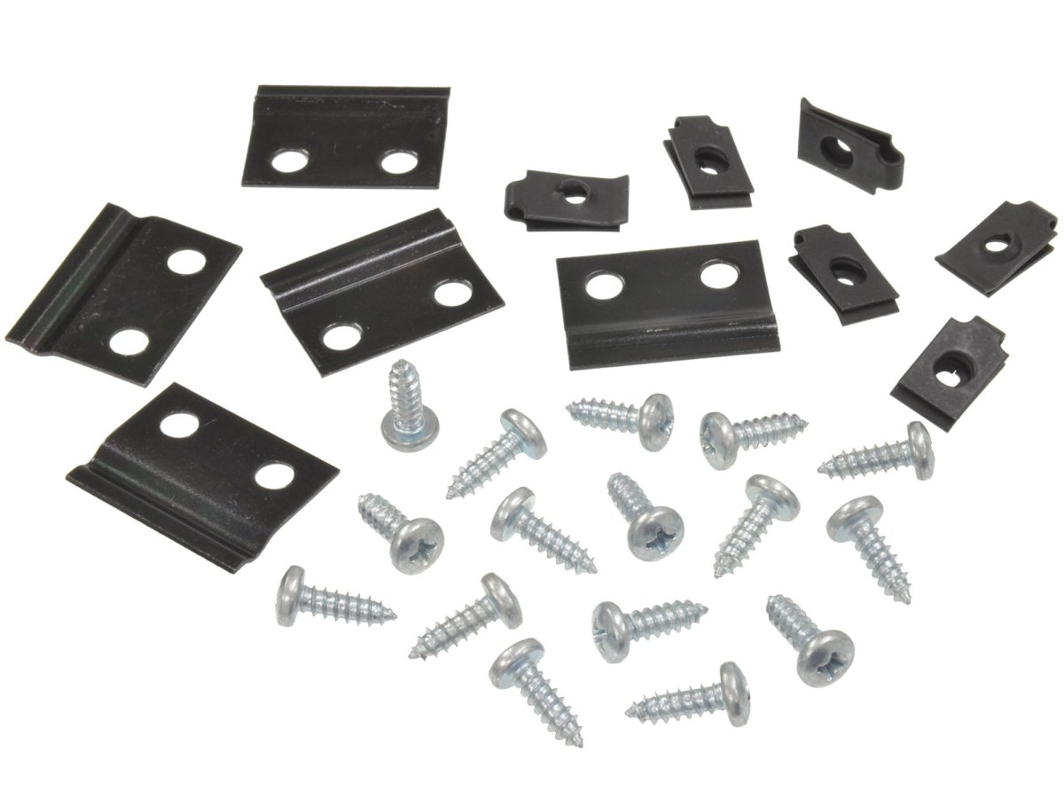 1963-1964 Corvette Grille Moulding Mount Kit 27 Pieces