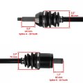 Caltric Front Left And Right Complete Cv Joint Axles Compatible With Polaris Ranger Crew 700 2008 2009