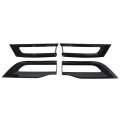 Motoku Gloss Black Tail Light Cover Trim Bezel For Jeep Grand Cherokee 2014-2021