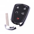 Hqrp Remote Key Fob Shell Case Keyless Entry W 5 Buttons For Cadillac Cts 2014 2015 2016 Ct6 2017