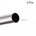 Uxcell 304 Stainless Steel Round Tube 7mm Od 0 2mm Wall Thickness 300mm Length 3 Pcs