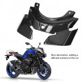 Qiilu Motorcycle Taillight Cover Carbon Fiber Rear Guard Tail Light Frame Compatible With Mt10 Fz10 20162018 Accessories