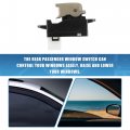 X Autohaux 93580-3s000 Car Power Window Control Switch Rear Passenger Lh Rh Side For Hyundai Sonata 2011-2015 Brown
