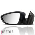 Vw1320139 Factory Style Driver Left Side Mirror Manual Folding Power Adjust Heated Glass Turn Signal Puddle Light Compatible