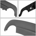 Mb1115106 Factory Style Rear Lower Bumper Valance Air Deflector With Park Assist Sensor Cutout For Mercedes-benz C230 C250 C300