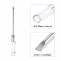 Uxcell Mini Slotted Screwdriver 3 0mm Flat Head 115mm Length For Small Appliances Repair 5 Pcs