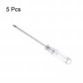 Uxcell Mini Slotted Screwdriver 3 0mm Flat Head 115mm Length For Small Appliances Repair 5 Pcs