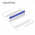 Uxcell Pcb Drill Bits 1mm Tungsten Carbide Rotary Tool Jewelry Cnc Engraving Print Circuit Board Micro 1 8 Inch Shank 2 Set 20