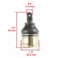 Caltric Two Upper Or Lower Ball Joint Compatible With Yamaha Kodiak 450 Eps 4x4 Hunter 2018-2019
