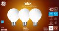 General Electric Relax Hd Soft White 60w Frosted G25 3-pack