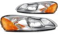 Headlight Assembly For 2001-2006 Dodge Stratus 4 Door Sedan Bulbs Not Included 4805821aa 4805820aa Ch2502128 Ch2503128 