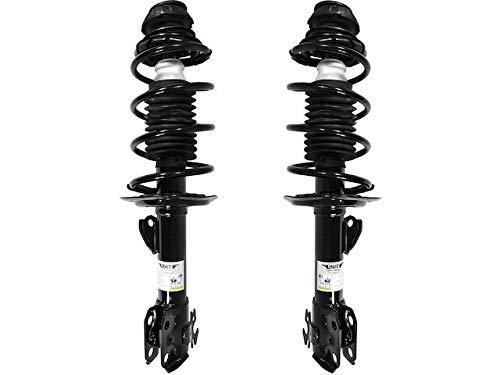Front Strut And Coil Spring Assembly Set Of 2 Compatible With 2007-2015 Toyota Yaris