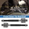 2 Pcs Front Inner Tie Rod Ends Kit Suspension Steering End For Lexus Ls430 2001-2006 Drag Link No Ev800044