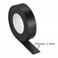 Uxcell Pvc Flagging Tape 20mm X 20m 65 6ft Marking Non-adhesive Black 3pcs
