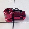 Red Swingarm Spools Rr Engraved Logo 8mm For Cbr1000rr 2004 2011 Cbr250r Rc51 Rvt1000r 2000 2006 Billet Aluminum Frame Sliders