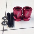 Red Swingarm Spools Rr Engraved Logo 8mm For Cbr1000rr 2004 2011 Cbr250r Rc51 Rvt1000r 2000 2006 Billet Aluminum Frame Sliders