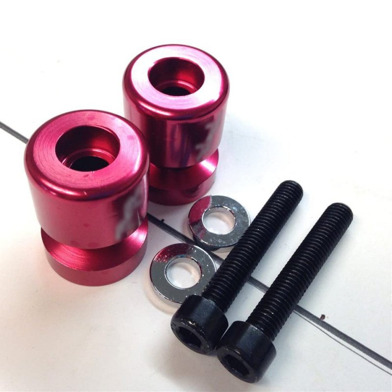Red Swingarm Spools Rr Engraved Logo 8mm For Cbr1000rr 2004 2011 Cbr250r Rc51 Rvt1000r 2000 2006 Billet Aluminum Frame Sliders