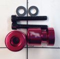 Red Swingarm Spools Rr Engraved Logo 8mm For Cbr1000rr 2004 2011 Cbr250r Rc51 Rvt1000r 2000 2006 Billet Aluminum Frame Sliders