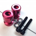 Red Swingarm Spools Rr Engraved Logo 8mm For Cbr1000rr 2004 2011 Cbr250r Rc51 Rvt1000r 2000 2006 Billet Aluminum Frame Sliders 
