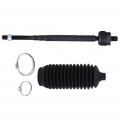 Ocpty New 2-piece Fit 1996997 For Nissan Altima 1 Rack Pinion Steering Boot 1 Front Inner Tie Rod End 