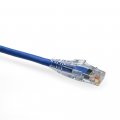 Leviton 5d460-10l Pcord Cat 5e Slmlne Boot 10 Ft Bu 