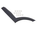 Secos Rear Fender Flare Wheel Opening Door Lower Molding Left For Mazda Cx-3 2016 2017 2018 2019 2020 2021 Replace D10e-51-rd0h 