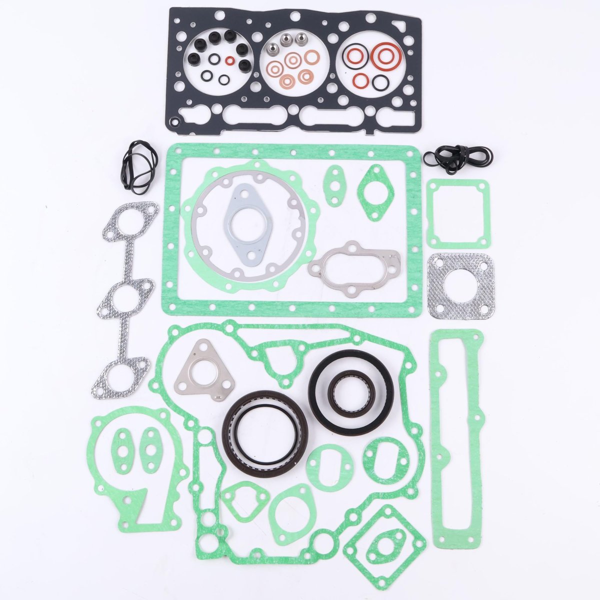 Jeenda D1005 Engine Full Gasket Set Piston Ring Bearing Thrust Washer 16236-99352 16226-99364 For Kubota Tractor B21 B2100