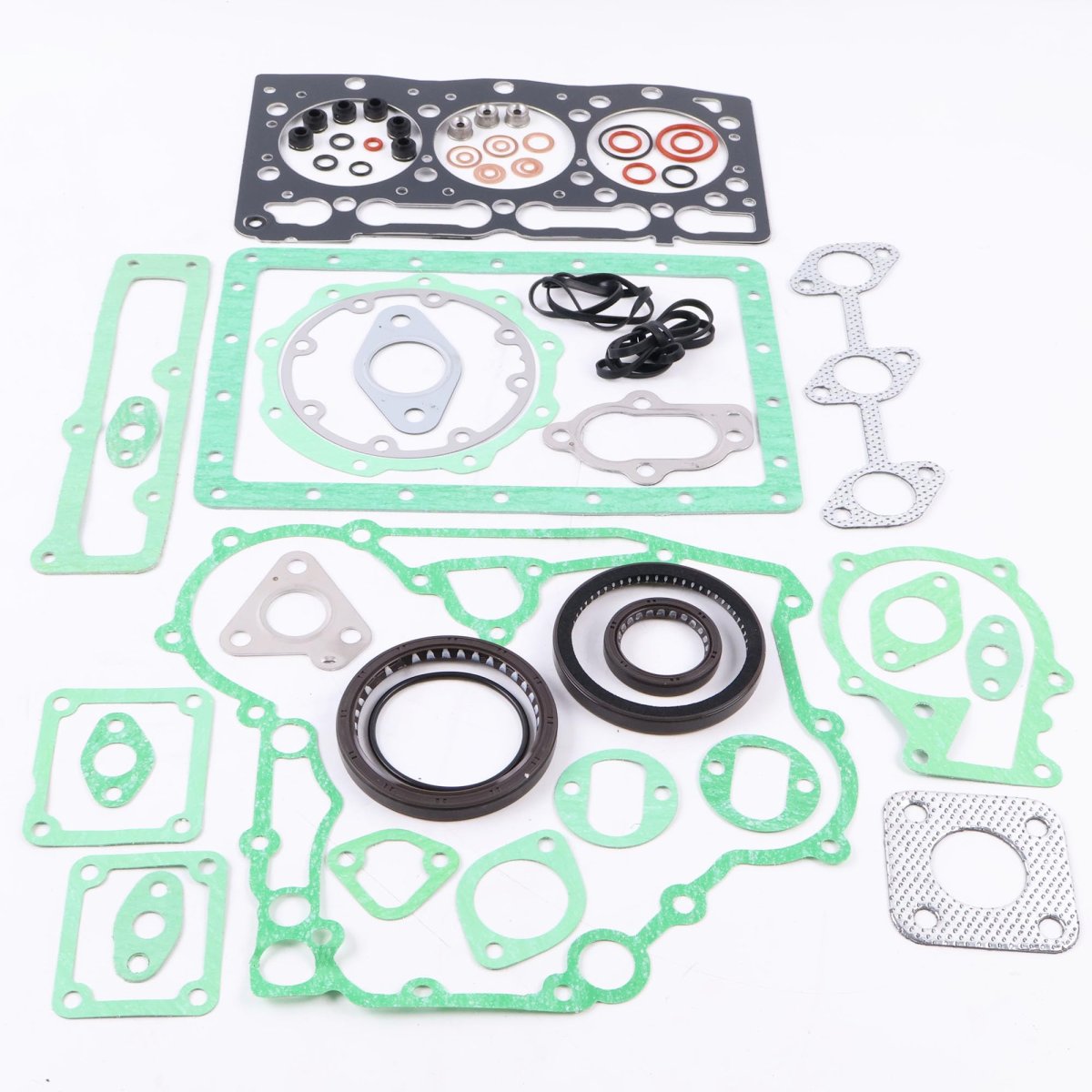Jeenda D1005 Engine Full Gasket Set Piston Ring Bearing Thrust Washer 16236-99352 16226-99364 For Kubota Tractor B21 B2100