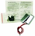 Street Fx Electropods Red Chrome Motorcycle Rectangular Pod Step Light