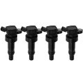 Ignition Coil Suitable With For Kiate5 1 6l 24-26te Koup 1 2014-2016 For Hyundai For Veloster 1 2013-2015 4 Pcs Uf70coil