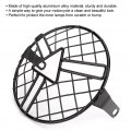Qiilu Headlight Grille Cover Motorcycle Guard For 5 75 Inch Headlamp Grill Protector Fit Cg125 Gn125