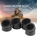 4pcs Motorcycle Carb Carburetor Intake Manifold Adapter Boot Joint Replacement For Cb750c Cb750f Cb750k