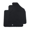 Front Carpeted Floor Mats 19210636 For Passenger Car Titanium Ebony Color Vehicle Specific Fit 