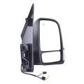 Right Power View Mirror W Bsm Signal Light Heated Replacement For Mercedes Sprinter 1500 2500 3500 3500xd 2019-2024 9108111600 