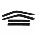 Window Visor For 1993-1998 Jeep Grand Cherokee Slim Style Acrylic Smoke Tinted Semi-transparent Sun Rain Shade Guard Wind Vent 