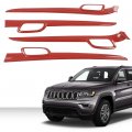 G-plus Automatic Floor Shift Indicator Bezel Dash Trim Auto Console Compatible With Jeep Wrangler Tj 1997-2006 06130553 Black
