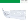 Driver Side Rear Step Bumper End Cap Replacement For Ranger Pickup 4 Door 2019 2020 2021 2022 2023 Chrome Steel Cover