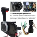 Grabote 3 Position 6 Wire Connectors Boat Ignition Switch With Keys For Mercury Outboard By Year Rigging Parts Remote Controls