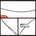 A-premium Intermediate Side Parking Brake Cable Assembly Compatible With Ford Lincoln And Mercury Models Explorer 2002-2005