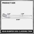 Rear Bumper Side Cladding Silver Trim Left Right For Range Rover 2013-2022