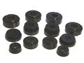 Prothane 6-105-bl Black Body And Cab Mount Bushing Kit 12 Piece 