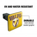 Valparaiso University Primary Logo Tow Trailer Hitch Cover Plug Insert 1 4 Inch 25