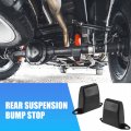 X Autohaux 2 Pcs 4 Rear Suspension Bump Stop For Jeep Xj Cherokee 1987-2001 M-j Comanche 1987-1992 Leaf Spring Jounce Bumper