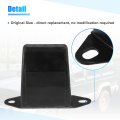 X Autohaux 2 Pcs 4 Rear Suspension Bump Stop For Jeep Xj Cherokee 1987-2001 M-j Comanche 1987-1992 Leaf Spring Jounce Bumper