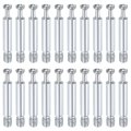 45pcs 40mm Furniture Connecting Fittings Thread Bolts Dowels Screws Metal Dowel Fitting Fasteners For Cabinet Drawer And 